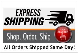 Express Shipping! All Orders Shipped Same Day